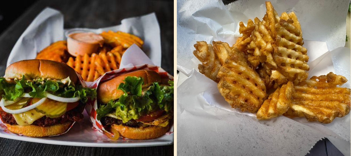 Hole in the Wall Burger Menu