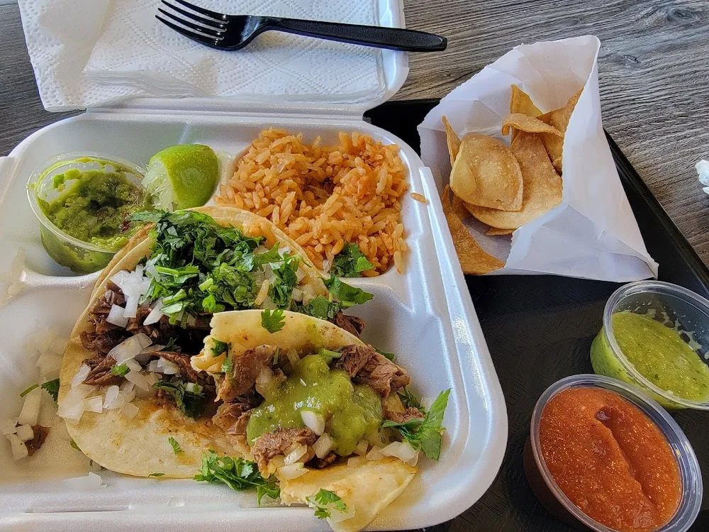 Carne Asada Taco Plate