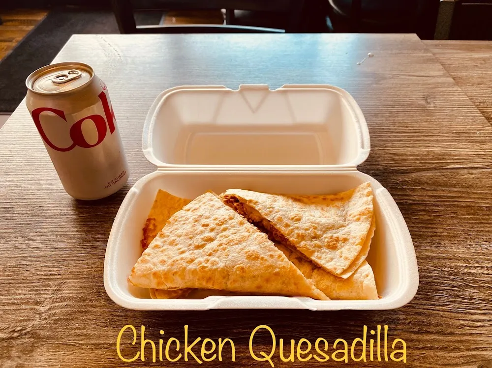 Chicken Quesadilla Combo